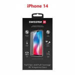 SWISSTEN Ultra Durable 3D FULL GLUE Glass pro Apple iPhone 14 černá (64701908)