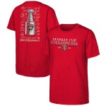 Fanatics Dětské tričko Florida Panthers NHL 2025 Stanley Cup Champions Signature Roster T-Shirt - Red Velikost: Předškolní 4 (4 roky)