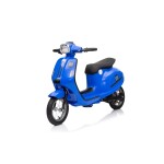 Mamido Dětský elektrický skútr Retro 23 modrý