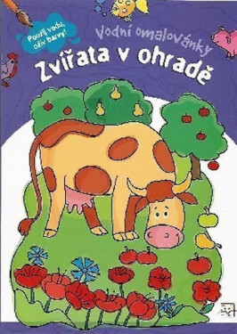 Vodní omalovánky - Zvířata v ohradě - Barbara Wierzchowska