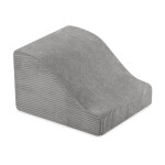 PLUSH NEST PLUSH NEST Hrací hrad s bazénem a 150 míčky, Prémiový šedý Manšestr