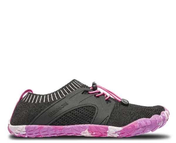 Bennon BOSKY Black/pink Barefoot Volnočasová obuv 40