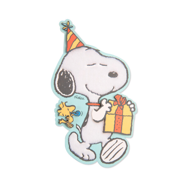 Luxusní přání - Snoopy s dárkem - Albi