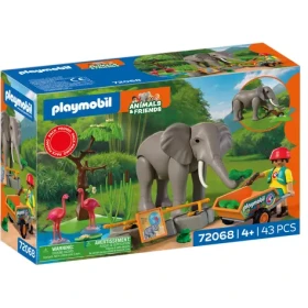 Playmobil® 72068 Slon s ošetřovatelem