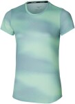Mizuno Dámské sportovní tričko Core Graphic mentolové Flash Mint - Běžecké tričko Mizuno Core Graphic tee J2GAC20832 Velikost textilu: S