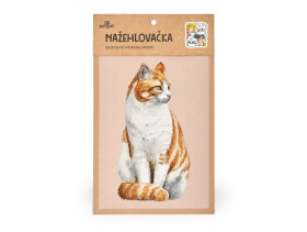 Nažehlovačka M 075 - Kočka rezavobílá