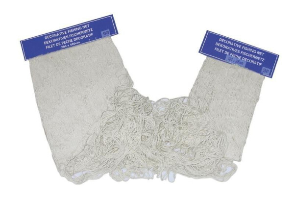 Dekorativní rybářská síť, natural,