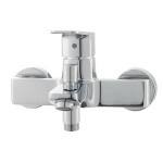 Vanová baterie SAT Cube Way bez sprchového setu 150 mm chrom CU222 CU222