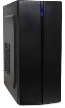 Inter-Tech B-48 černá / Skříň / Midi-Tower / ATX, mATX / modré podsvícení / bez zdroje (88881308)