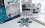 Křišťálová pryskyřice Gédéo 150 ml – Pébéo, sada