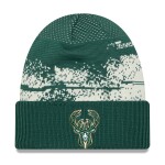 New Era Pánská zimní čepice Milwaukee Bucks NBA 2024 Tip-Off Beanie