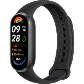 Xiaomi Smart Band 9 černá / Fitness náramek / 1.62" AMOLED / 192x490 / 5ATM / BT (6941812775714)