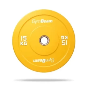 Gumový kotouč Bumper 51 mm - GymBeam (žlutá) (105655-3-15kg)