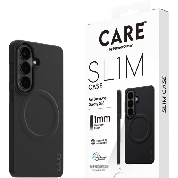 PanzerGlass PANZERGLASS - CARE SL1M Case Schwarz Samsung Galaxy S26 zadní kryt na mobil Samsung Galaxy S26 černá 1552552 CR15246