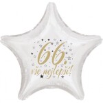 66. narozeniny balónek hvězda Balonky.cz 66. narozeniny balónek hvězda Balonky.cz