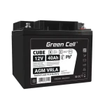 Green Cell AGM VRLA 12V 40Ah / Olověný akumulátor / IP54 (AGM12V40AH-J)