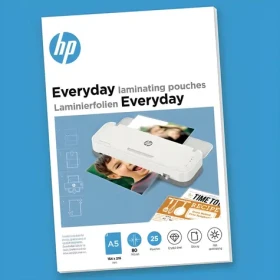 HP Laminovací fólie Everyday A5 80 mic / Laminovací fólie / 25 ks / lesklý (9155)