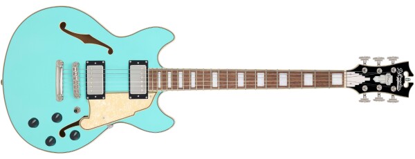 D'Angelico Premier Mini DC Surf Green