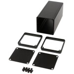 Hammond Electronics 1455CS1201BK univerzální pouzdro 120 x 54 x 54 hliník extrudovaný černá 1 ks