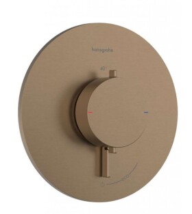 HANSGROHE - Ecostat Comfort S Sprchová baterie pod omítku, s termostatem, kartáčovaný bronz 33714140