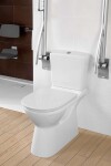 VILLEROY & BOCH - ViCare WC kombi mísa bezbariérová, Vario odpad, DirectFlush, AntiBac, CeramicPlus, alpská bílá 4620R0T2