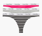 Dámská nadměrná tanga Calvin Klein QD3800E 658 PLUS SIZE