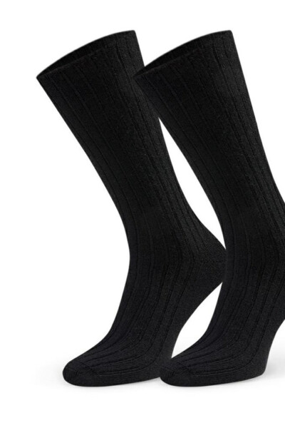 Dámské ponožky z jehněčí kůže 185 černá 38-40