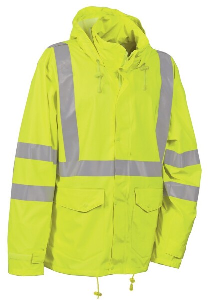 Reflexní pracovní bunda COFRA MERIDA Barva: Reflexní žlutá, Velikost: 2XL (V450_0_00_2XL)