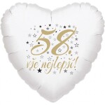 58. narozeniny balónek srdce Balonky.cz 58. narozeniny balónek srdce Balonky.cz