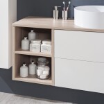 Mereo Aira, koupelnová skříňka 100 cm, bílá CN712SN