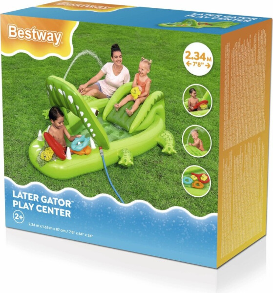 Hrací centrum nafukovací Aligátor - Alltoys Bestway