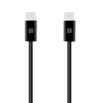 OBAL:ME LongRun USB-C/USB-C kabel 60W 2m Black (57983128324)