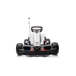 Mamido Dětská elektrická motokára BMW Gokart s funkcí driftu bílá