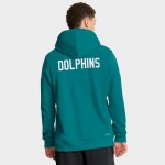 Nike Pánská mikina Miami Dolphins NFL 2025 Sideline Vintage Alternate Hoodie Velikost: XL