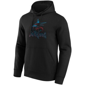 Fanatics Pánská mikina Miami Marlins MLB Crest Logo Hoodie Velikost: XL