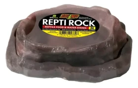 ZOOMED Miska na krmení a vodu Combo Repti Rock M / Imitace kamene / Recyklovaný plast (323702)