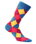 Vzorované pánské ponožky PERFECT MAN-CASUAL džínovina 39-41