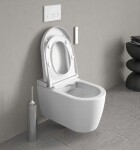 DURAVIT - SensoWash Starck Elektronický bidet s keramikou, Rimless, SoftClose, HygieneGlaze, alpská bílá 650001012004310