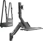 Maclean MC-838 / Nástěnný držák monitoru a klávesnice / 17-32" (MC-838)