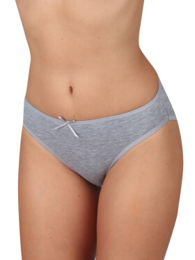 EVONA a.s. Dámské klasické kalhotky K 178 šedé - K 178 043 XXL