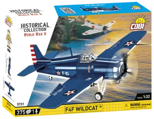 COBI 5731 Americký stíhací letoun Grumman F4F Wildcat