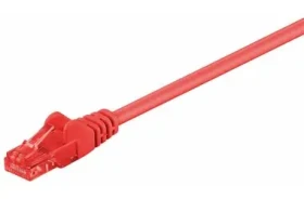 MicroConnect CAT6 U/UTP 0.3m červená / LSZH (UTP6003R)