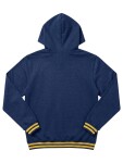 New Era Pánská mikina Milwaukee Brewers MLB Felt Logo Throwback Hoodie Velikost: L