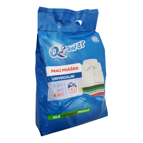 Q-Power univerzální prací prášek 40 PD 2,8kg