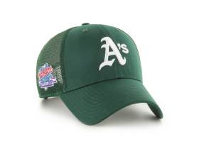 47 Brand Pánská kšiltovka Oakland Athletics MLB Branson Sure Shot '47 MVP Dark Green