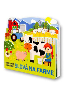 Tvarované leporelo Slová na farme