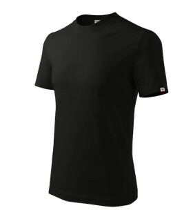 Base tričko unisex černá 01 (brand label) L