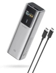 Cuktech CKPB100PGLBL šedá / Powerbanka / 150W / 10000mAh / USB-C / USB-A