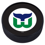 Mustang Puk Hartford Whalers NHL Primary Logo