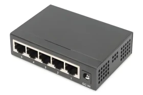 Digitus 5-port Gigabit černá / Switch / Unmanaged / 10/100/1000 Mbit/s (DN-80202-1)